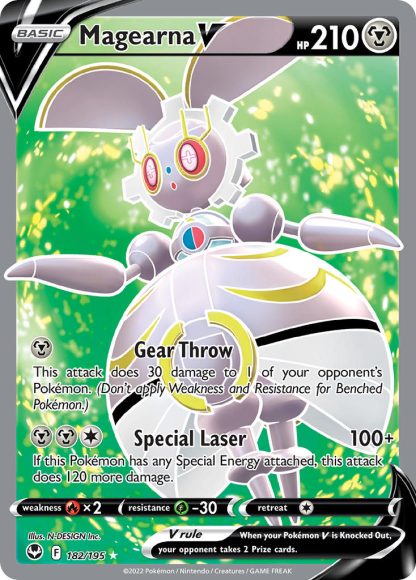 Magearna V 182/195 Full Art - Silver Tempest 2022