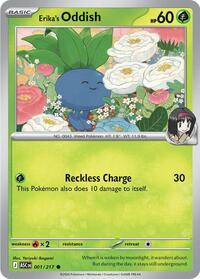 Erika's Oddish 001/217 ASC Common - Ascended Heroes