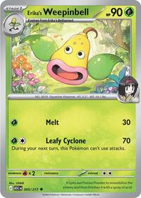 Erika's Weepinbell 005/217 ASC Uncommon - Ascended Heroes