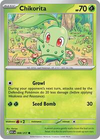 Chikorita 008/217 ASC Common - Ascended Heroes