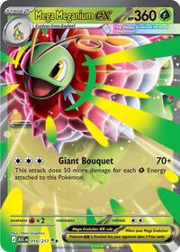 Mega Meganium ex 010/217 ASC Double Rare - Ascended Heroes