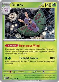 Dustox 015/217 ASC Uncommon - Ascended Heroes