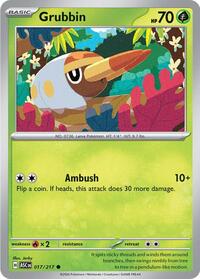 Grubbin 017/217 ASC Common - Ascended Heroes