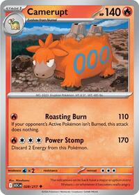 Camerupt 028/217 ASC Uncommon - Ascended Heroes