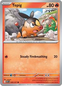 Tepig 029/217 ASC Common - Ascended Heroes