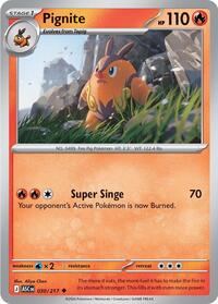 Pignite 030/217 ASC Uncommon - Ascended Heroes