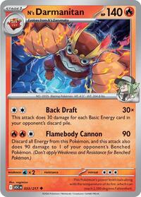 N's Darmanitan 033/217 ASC Uncommon - Ascended Heroes