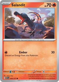 Salandit 034/217 ASC Common - Ascended Heroes