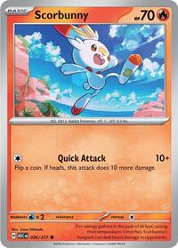 Scorbunny 036/217 ASC Common - Ascended Heroes