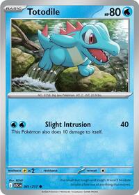 Totodile 041/217 ASC Common - Ascended Heroes