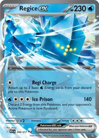 Regice ex 048/217 ASC Double Rare - Ascended Heroes