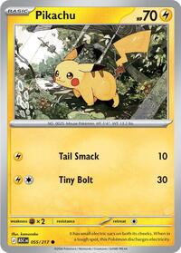 Pikachu 055/217 ASC Common - Ascended Heroes