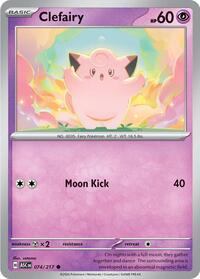 Clefairy 074/217 ASC Common - Ascended Heroes