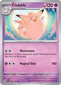 Clefable 075/217 ASC Uncommon - Ascended Heroes