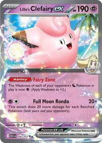 Lillie's Clefairy ex 076/217 ASC Double Rare - Ascended Heroes