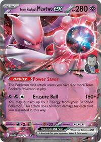 Team Rocket's Mewtwo ex 079/217 ASC Double Rare - Ascended Heroes