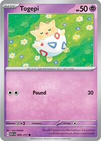 Togepi 080/217 ASC Common - Ascended Heroes