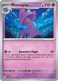 Mismagius 086/217 ASC Rare - Ascended Heroes