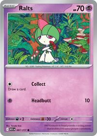 Ralts 087/217 ASC Common - Ascended Heroes