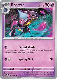 Banette 091/217 ASC Uncommon - Ascended Heroes