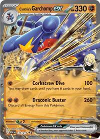 Cynthia's Garchomp ex 111/217 ASC Double Rare - Ascended Heroes