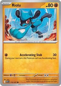 Riolu 112/217 ASC Common - Ascended Heroes