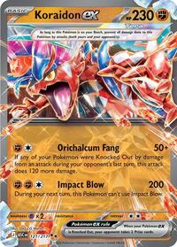 Koraidon ex 121/217 ASC Double Rare - Ascended Heroes