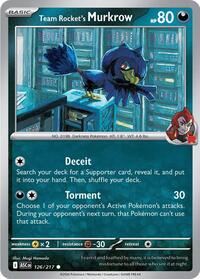 Team Rocket's Murkrow 126/217 ASC Common - Ascended Heroes
