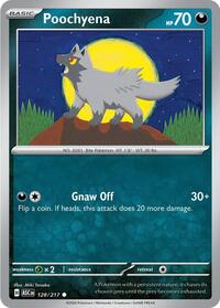 Poochyena 128/217 ASC Common - Ascended Heroes
