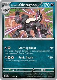 Galarian Obstagoon 132/217 ASC Uncommon - Ascended Heroes