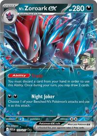 N's Zoroark ex 137/217 ASC Double Rare - Ascended Heroes