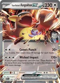 Team Rocket's Kangaskhan ex 162/217 ASC Double Rare - Ascended Heroes