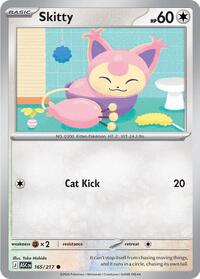 Skitty 165/217 ASC Common - Ascended Heroes