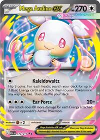 Mega Audino ex 172/217 ASC Double Rare - Ascended Heroes