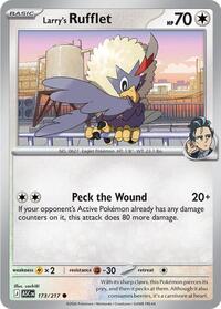 Larry's Rufflet 173/217 ASC Common - Ascended Heroes