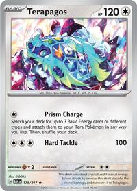 Terapagos 178/217 ASC Rare - Ascended Heroes