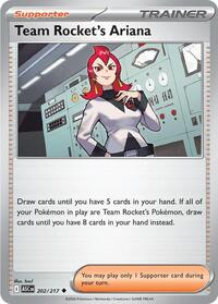 Team Rocket's Ariana 202/217 ASC Uncommon - Ascended Heroes