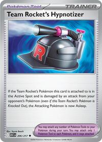 Team Rocket's Hypnotizer 206/217 ASC Uncommon - Ascended Heroes