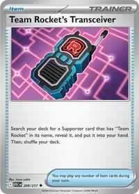 Team Rocket's Transceiver 209/217 ASC Uncommon - Ascended Heroes