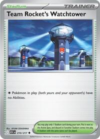 Team Rocket's Watchtower 210/217 ASC Uncommon - Ascended Heroes