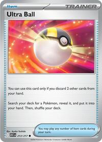 Ultra Ball 213/217 ASC Common - Ascended Heroes