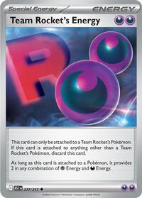 Team Rocket's Energy 217/217 ASC Uncommon - Ascended Heroes