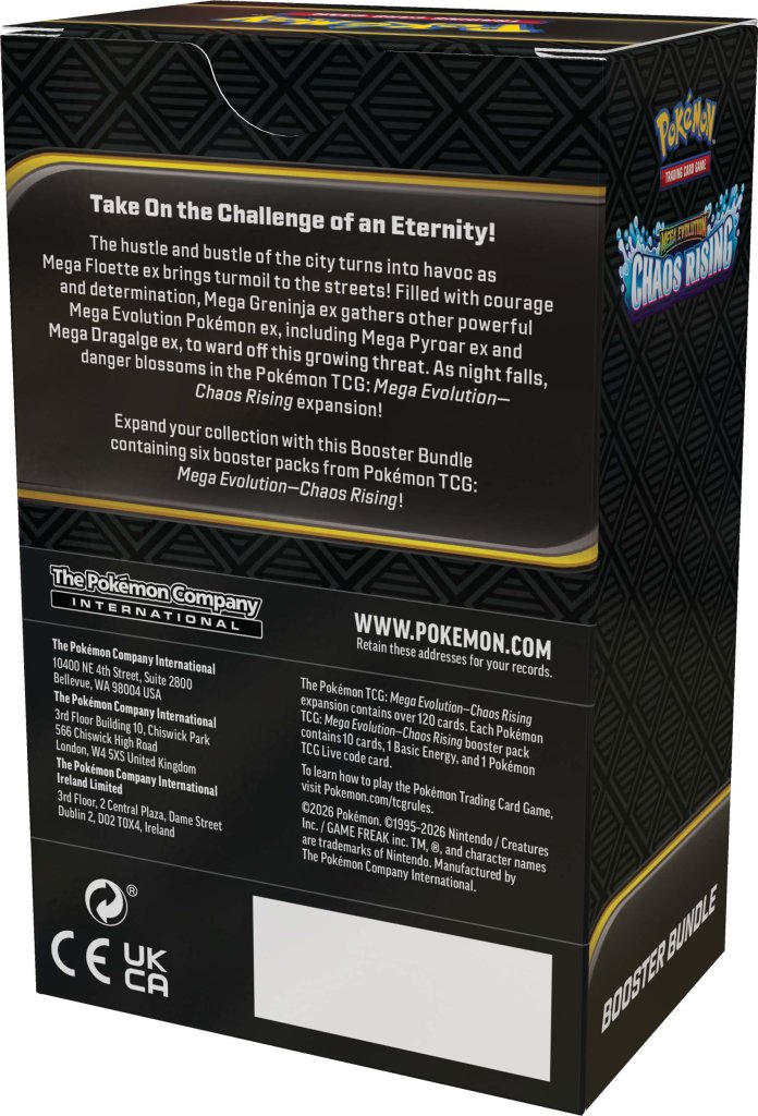Mega Evolution: Chaos Rising Booster Bundle - Image 3